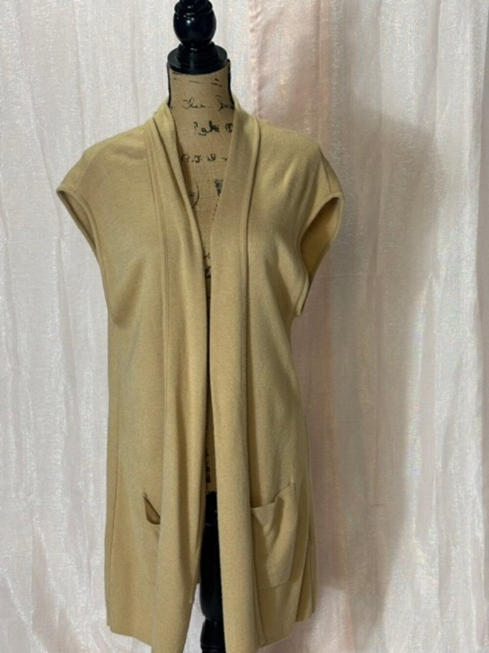 Camel Duster Sweater